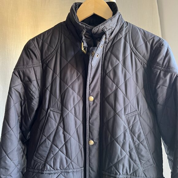 RL Corduroy Trim Quilted Jacket - Picture 1 of 11